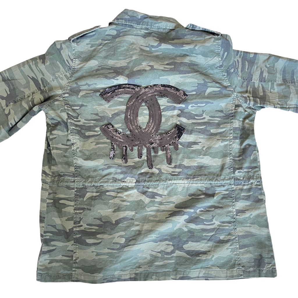 Designer Inspired Patches | Luxury Embroidered Patches | Custom Denim Jackets | Custom Vinyl Logos | CC luxury Patches | Sew on Patches | Chanel.