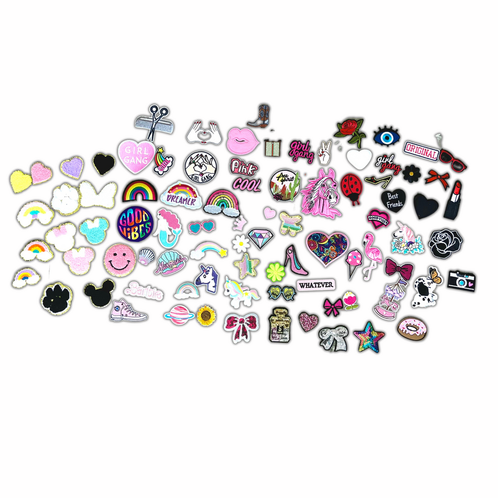 Embroidered Patch Options for Girls and boys.