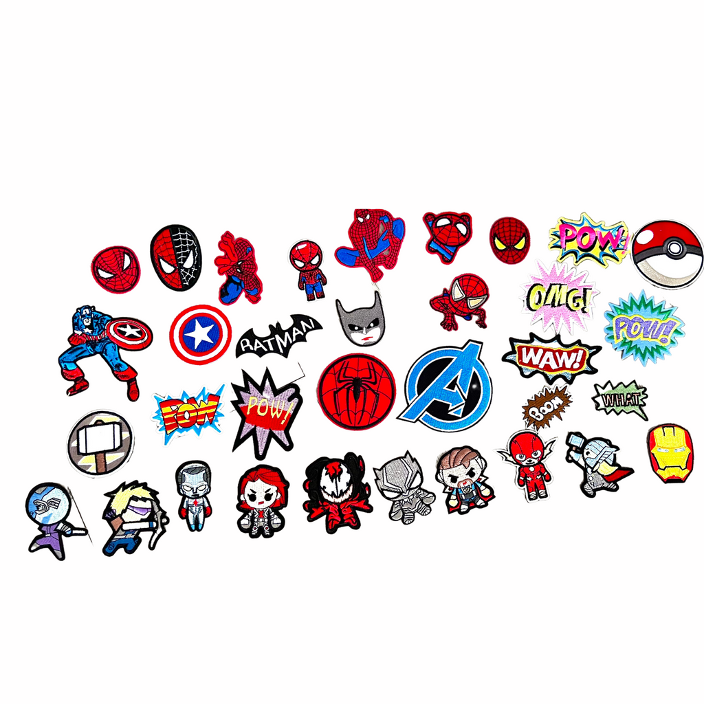 Embroidered Patch Options for Girls and boys.