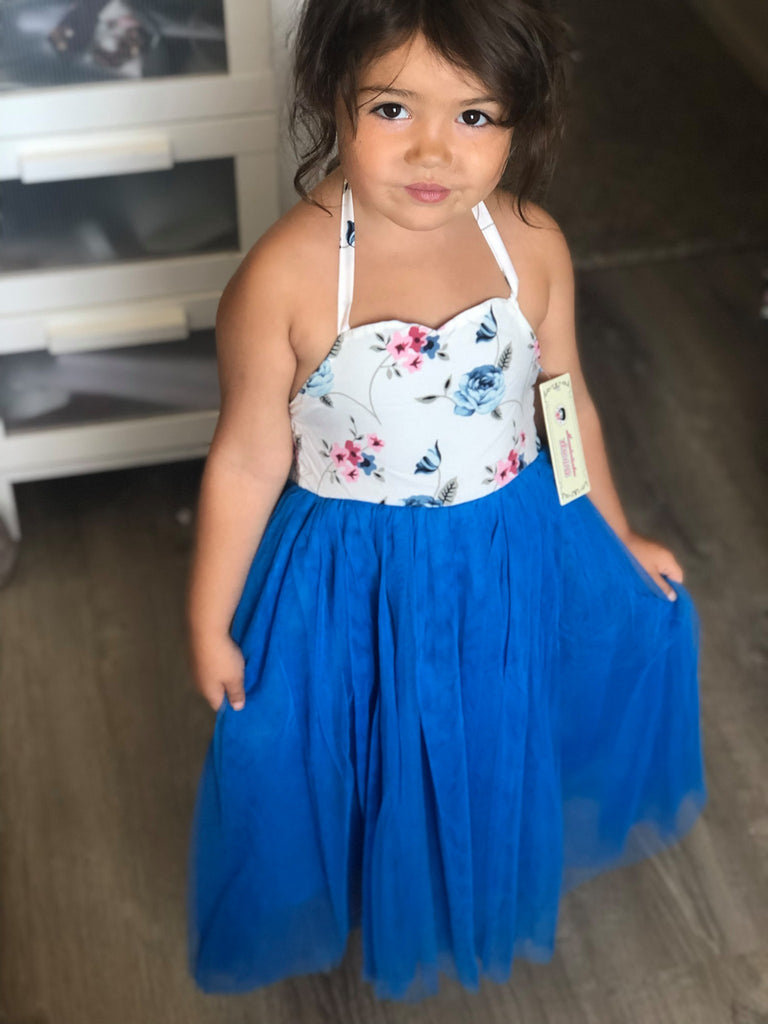 Floral Ruffle Sun Dress.