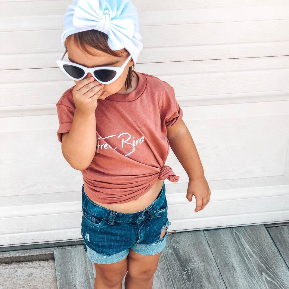 Free Bird Kids Toddler Custom Tee Shirt -.