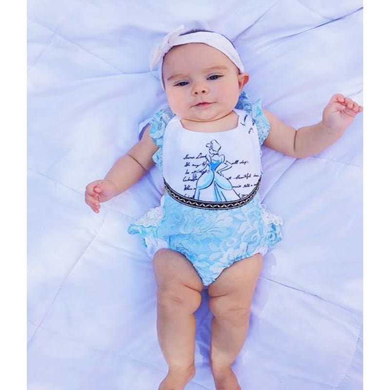 Cinderella Elegant Princess Lace Romper - Disney