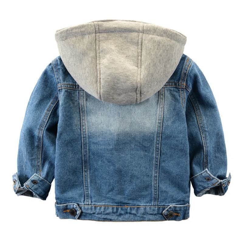 !denim Hooded Jean Jackets