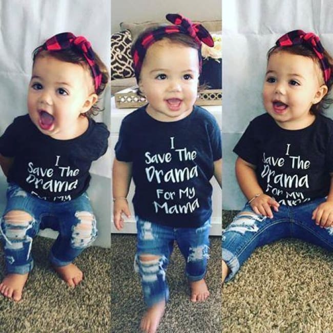 I Save The Drama For My Mama T Shirt