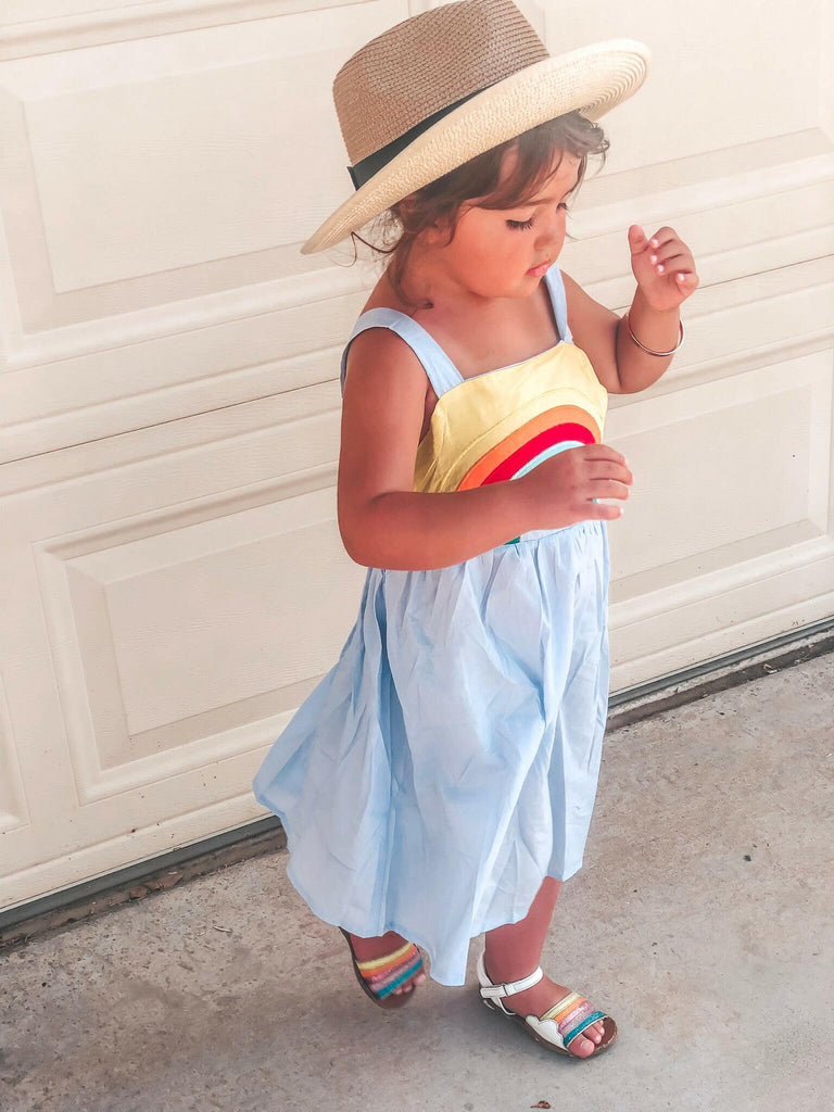 Rainbow Tank Dress.