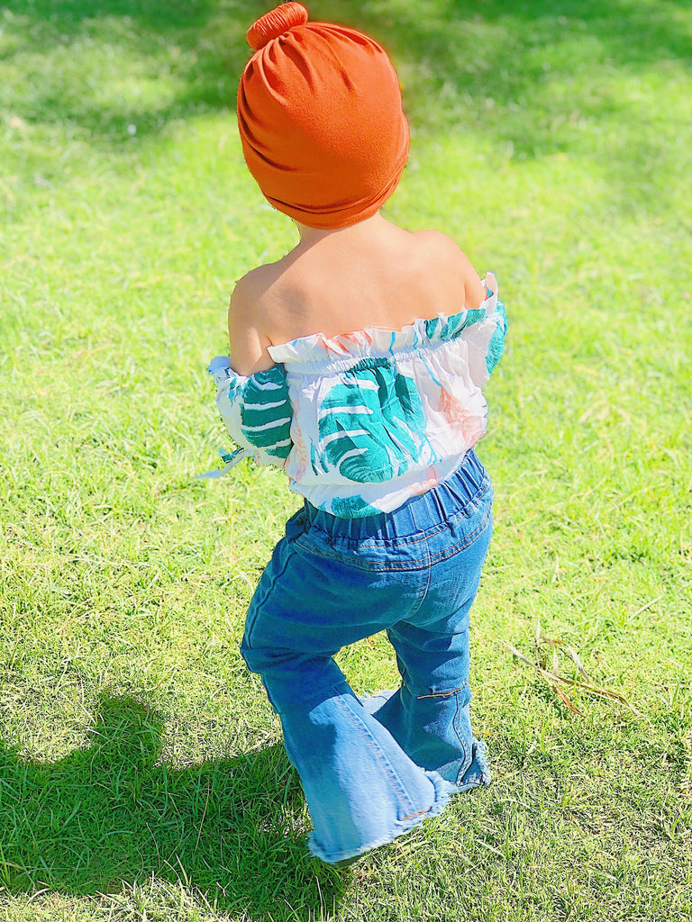 Bell-Bottoms Boho Flare Pants.