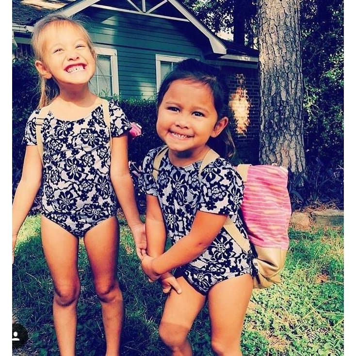 Joie Handmade Faux Lace Leotards