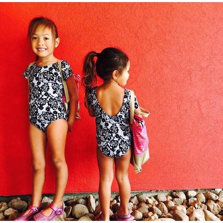 Joie Handmade Faux Lace Leotards