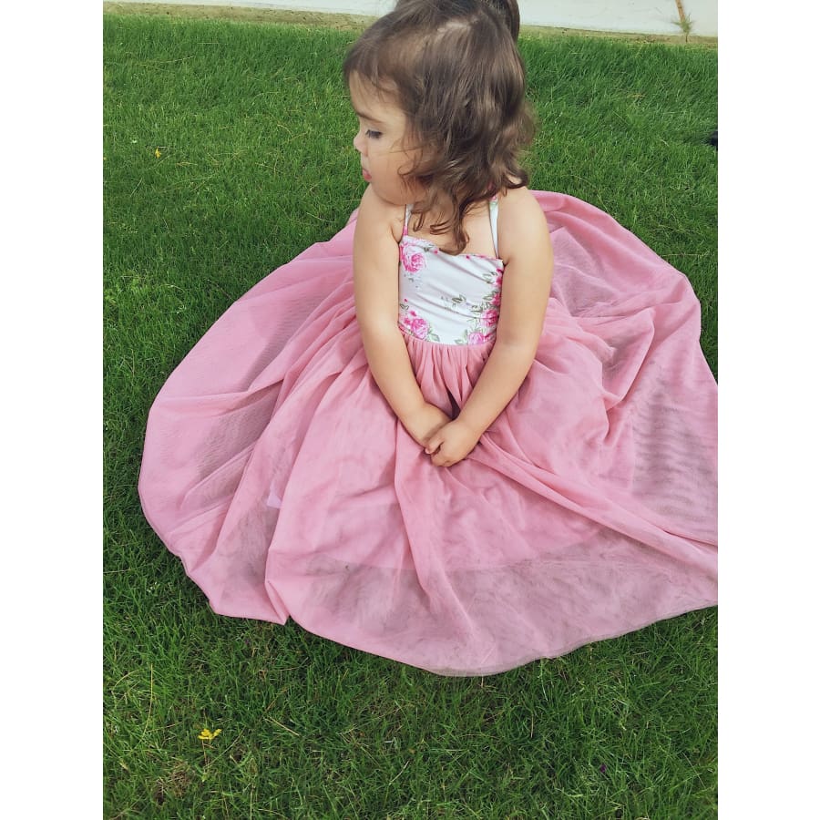 Kodie Floral Ruffle Sun Dress - Dress