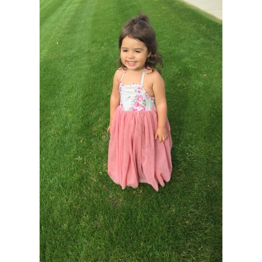 Kodie Floral Ruffle Sun Dress - Dress