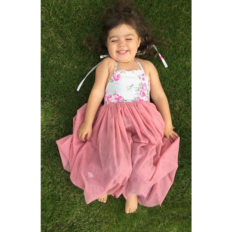 Kodie Floral Ruffle Sun Dress - Dress