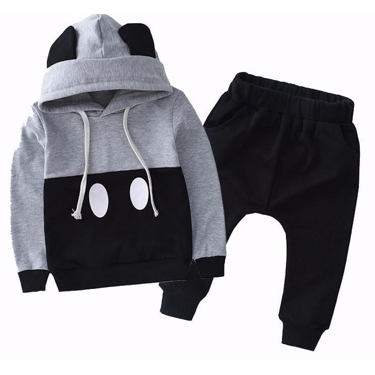 Minimalist Mickey Jogger 2 Pc Suit