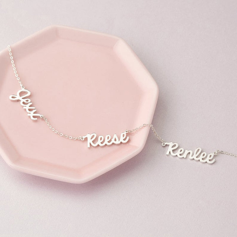 Custom Name Necklace | Custom necklace with names| Necklace with kids names | Custom womens necklace | Kids necklace | Mothers Day necklace | Necklace for moms | New mom neckalce | Mother | Motherhood
