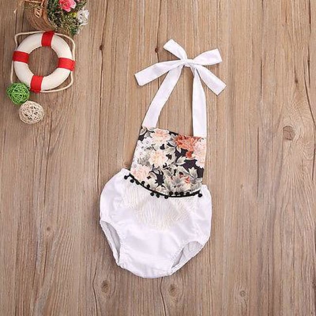 Sienna Tassel Romper - Romper