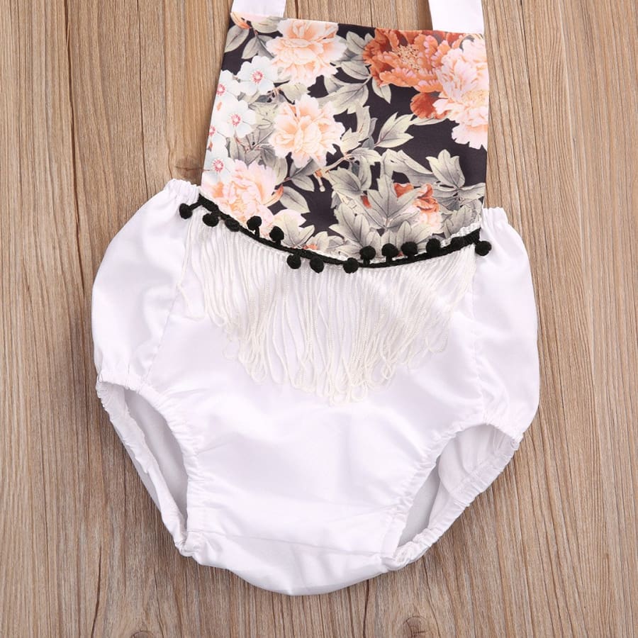 Sienna Tassel Romper - Romper