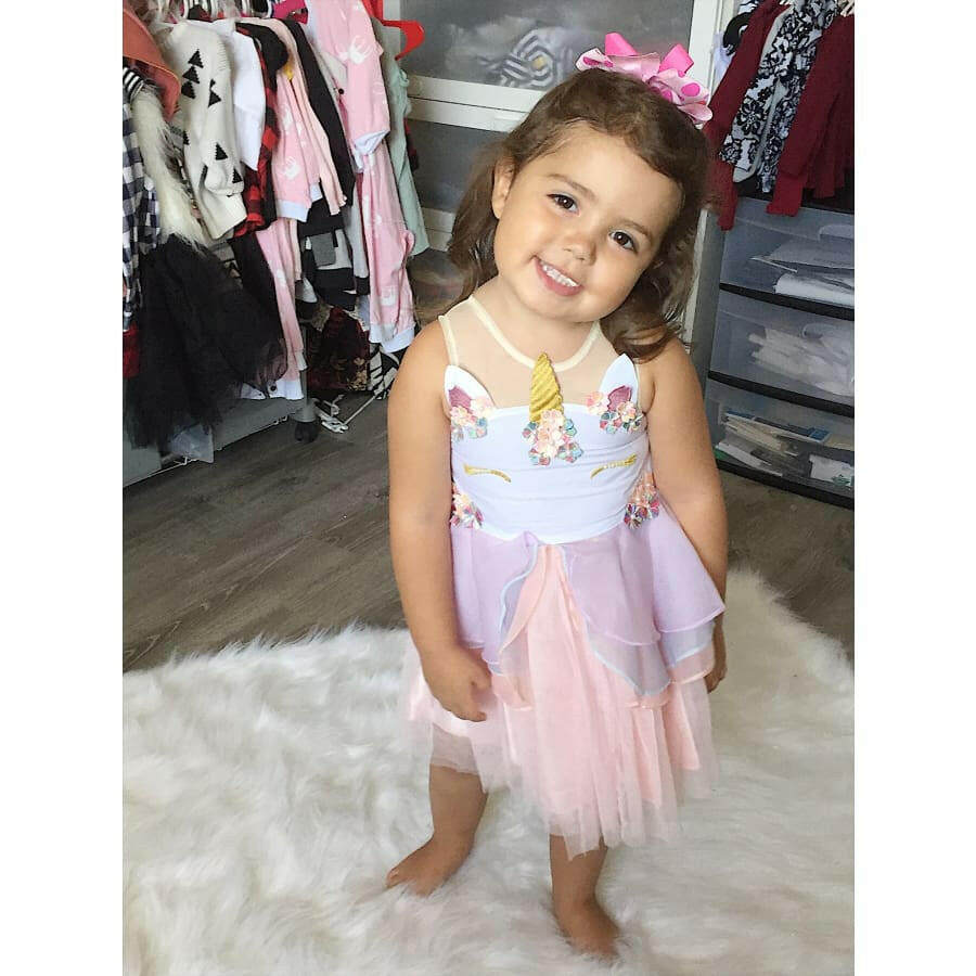Unicorn Princess Party Dress