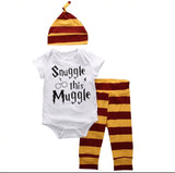 Snuggle This Muggle | Harry Potter infant Set | Baby shower gift muggle | Ron Weasley , Hermione
