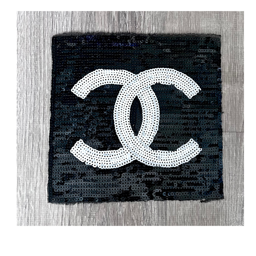 Chanel Patch,Mickey Glitter Patches,Iron On Patch,Plus Size Patches