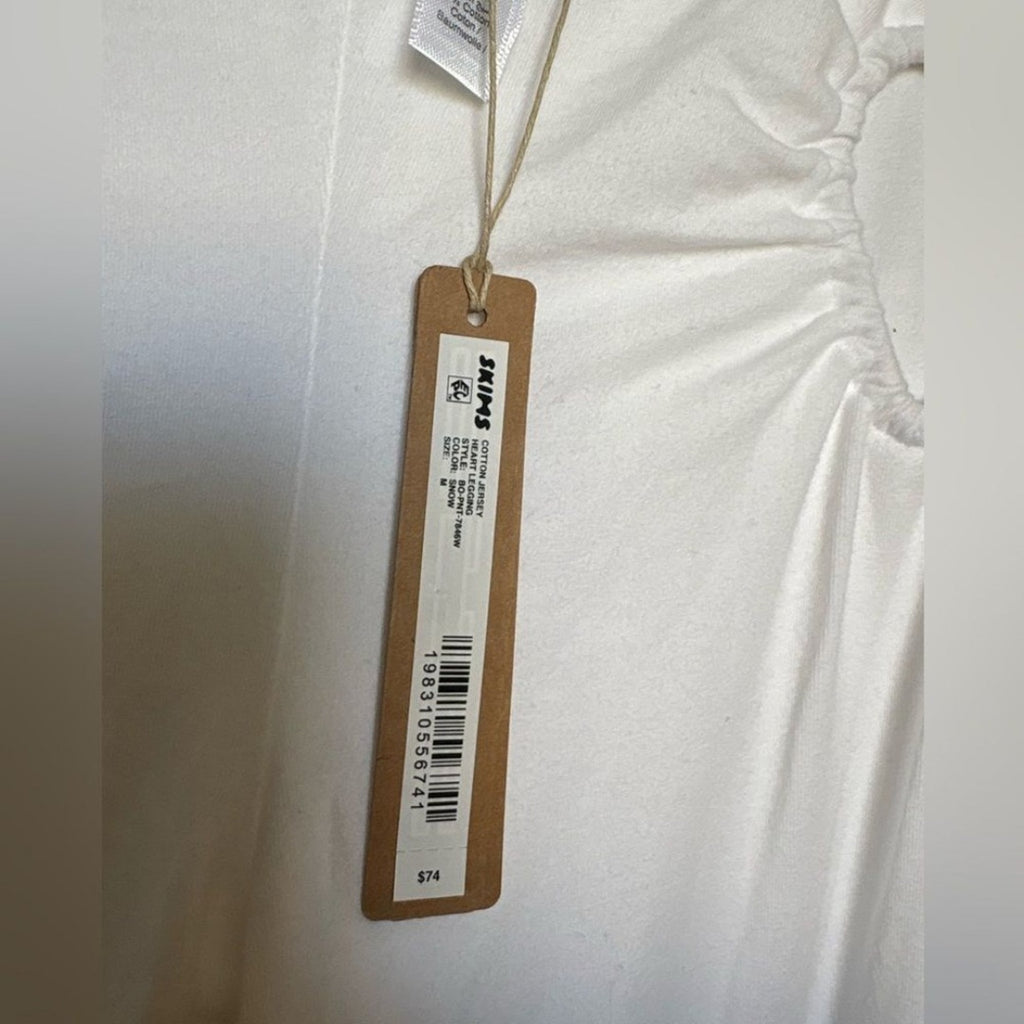 SKIMS White Heart Cutout Flare Jumpsuit