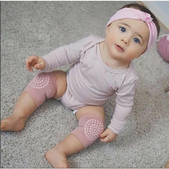 100% Cotton Knee Protectant For Your Crawling Baby - Knee Pads