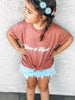 Hippie at Heart Custom Kids Toddler Tee - Pre Order Bella and Canvas.