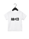 ABC Back to School Kids Graphic Tee Shirt ACDC First Day of school kids Tshirt