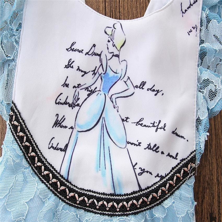 Cinderella Elegant Princess Lace Romper - Disney