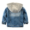 !denim Hooded Jean Jackets