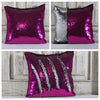 Double Color Sequin Pillow Cases - Hot Pink & Silver