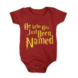 He Who Has Just Been Named Onsie - Wine Red / 4-6M