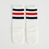 Knee High Printed Socks - Redwhiteblue Stripes / To 1 Years Old