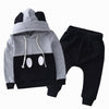 Minimalist Mickey Jogger 2 Pc Suit - Grayblack / 3T
