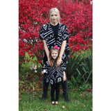 Mommy & Me Graphic Print Shawls