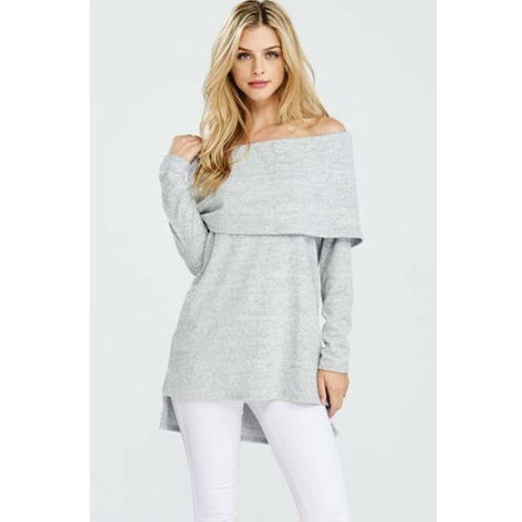 Touch of wool and cashmere shoulder pads sweater | Icône | Shop Women's Touch of wool and cashmere shoulder pads sweater | Icône | Shop Women's