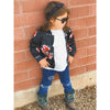 Sophie Floral Girls Bomber Jackets
