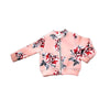 Sophie Floral Girls Bomber Jackets - Pink / 4T