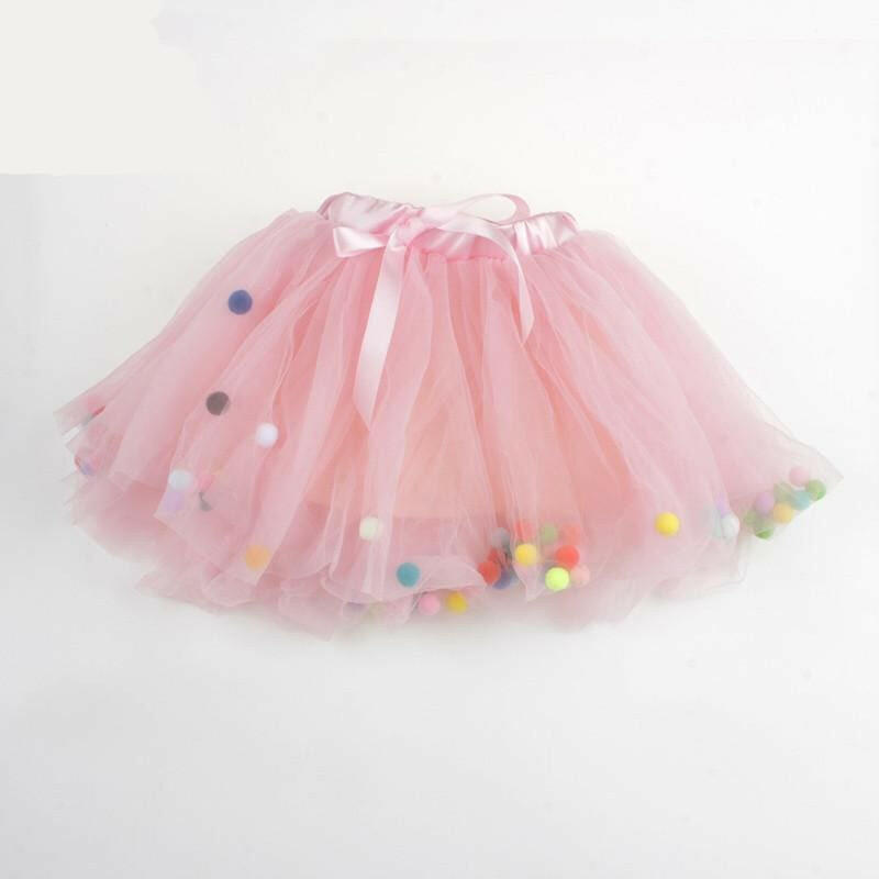Tutu Girls Party Skirt - Pink / 3T - Skirt